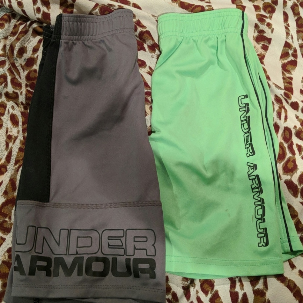 2 Paira Of Under Armour Shorts